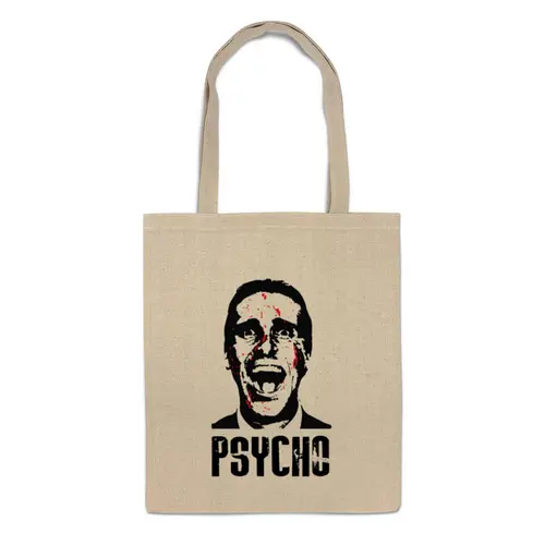 Заказать сумку в Москве. Сумка American psycho(Американский психопат) от Easy-store - готовые дизайны и нанесение принтов.