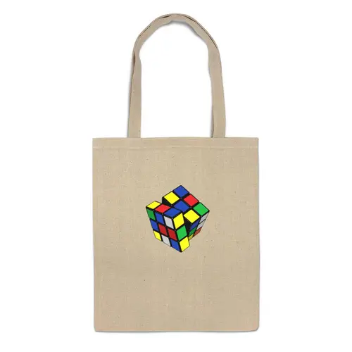 Заказать сумку в Москве. Сумка Кубик рубика  от Vinli.shop  - готовые дизайны и нанесение принтов.