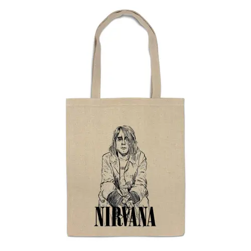 Заказать сумку в Москве. Сумка Nirvana от Leichenwagen - готовые дизайны и нанесение принтов.