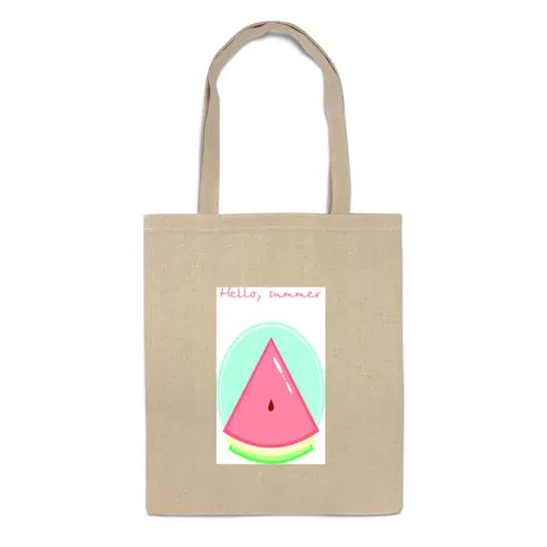 Заказать сумку в Москве. Сумка watermelon's paradise от Kerrie Compodoniko - готовые дизайны и нанесение принтов.