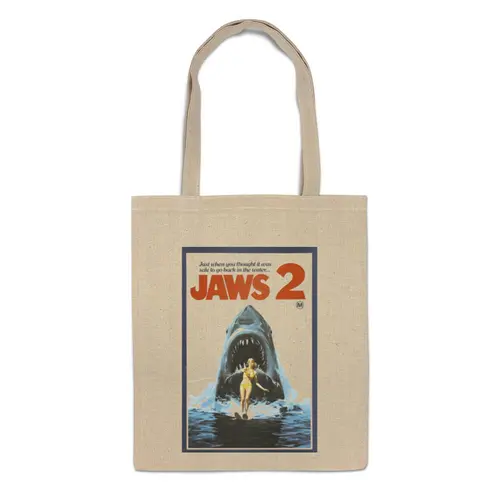 Заказать сумку в Москве. Сумка Jaws / Челюсти от KinoArt - готовые дизайны и нанесение принтов.