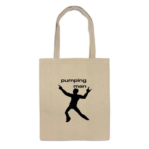 Заказать сумку в Москве. Сумка Pumping Man #1 от no.limit - готовые дизайны и нанесение принтов.