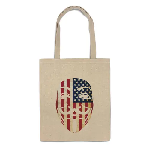 Заказать сумку в Москве. Сумка USA Anonymous от skynatural - готовые дизайны и нанесение принтов.