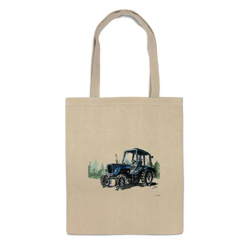 Заказать сумку в Москве. Сумка "трактор" от михаила доманова от miks - готовые дизайны и нанесение принтов.