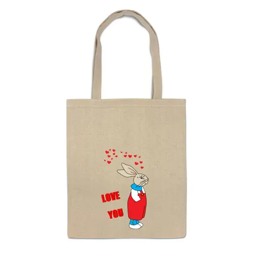 Заказать сумку в Москве. Сумка Rabbit_man от Printio - готовые дизайны и нанесение принтов.