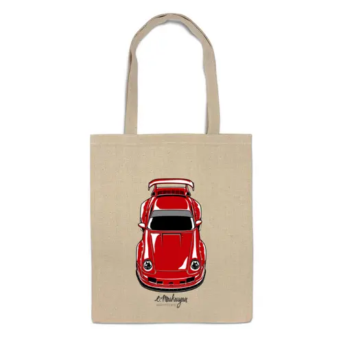 Заказать сумку в Москве. Сумка RWB Porsche от Oleg Markaryan - готовые дизайны и нанесение принтов.