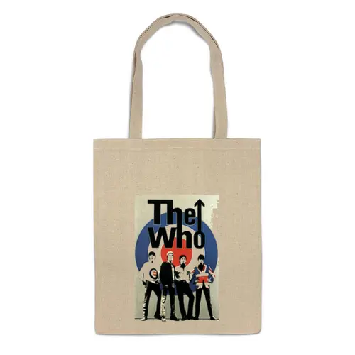 Заказать сумку в Москве. Сумка The Who от торгаш - готовые дизайны и нанесение принтов.