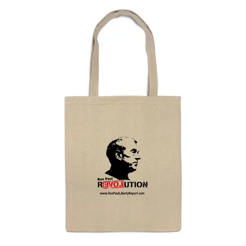 Заказать сумку в Москве. Сумка Ron Paul REVOLUTION от (模范)WW - готовые дизайны и нанесение принтов.
