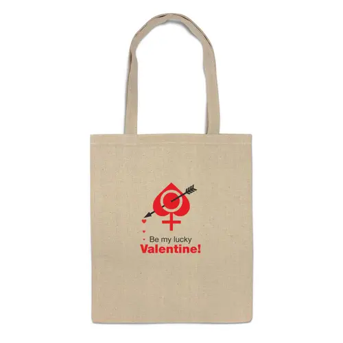 Заказать сумку в Москве. Сумка День Святого Валентина от Djimas Leonki - готовые дизайны и нанесение принтов.