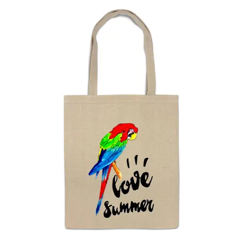 Заказать сумку в Москве. Сумка Love summer от Liby - готовые дизайны и нанесение принтов.