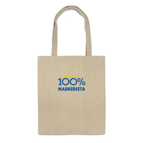 Заказать сумку в Москве. Сумка 100% Madridista от madridistastore - готовые дизайны и нанесение принтов.