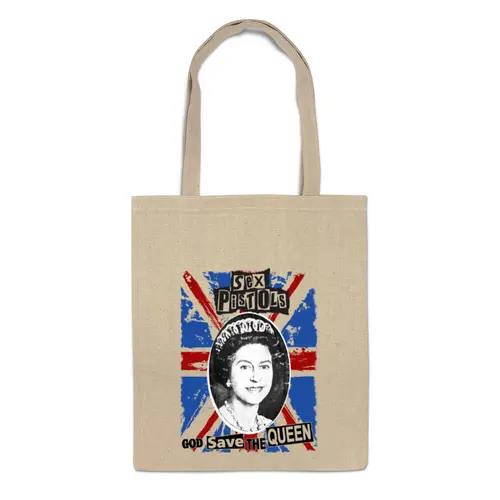 Заказать сумку в Москве. Сумка Sex Pistols / God Save The Queen от OEX design - готовые дизайны и нанесение принтов.