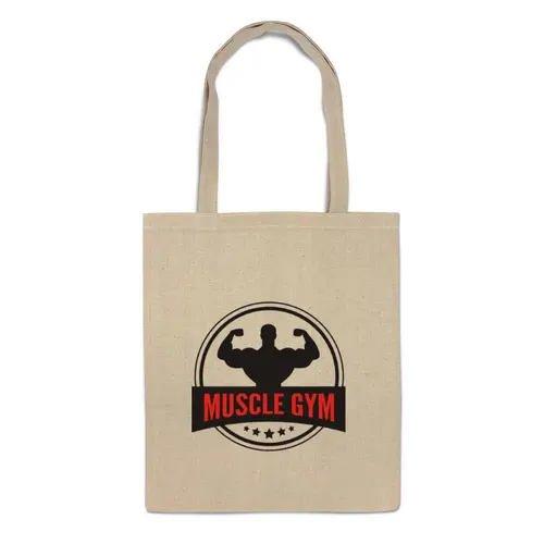 Заказать сумку в Москве. Сумка Muscle gym от Анна - готовые дизайны и нанесение принтов.