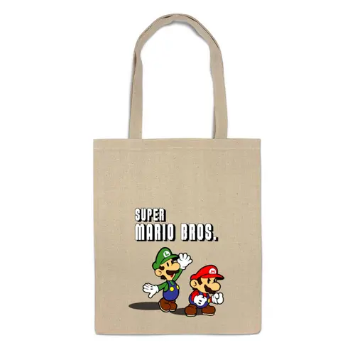 Заказать сумку в Москве. Сумка Super Mario Bros. от game-fan - готовые дизайны и нанесение принтов.