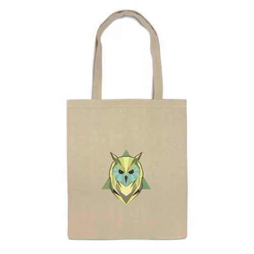 Заказать сумку в Москве. Сумка Poly owl bag от mosgo - готовые дизайны и нанесение принтов.