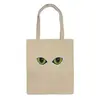 Заказать сумку в Москве. Сумка Глаза кота сквозь смотрят от PolinaPo - готовые дизайны и нанесение принтов.