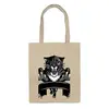 Заказать сумку в Москве. Сумка чёрный тигр  от Sasha Konyavy - готовые дизайны и нанесение принтов.