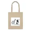 Заказать сумку в Москве. Сумка Семейство пингвинов от jaroslavvend@gmail.com - готовые дизайны и нанесение принтов.