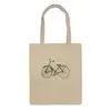 Заказать сумку в Москве. Сумка Велосипед от inPrintio - готовые дизайны и нанесение принтов.