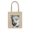 Заказать сумку в Москве. Сумка Мэрилин Монро (Marilyn Monroe) от Дмитрий Светличный - готовые дизайны и нанесение принтов.