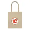 Заказать сумку в Москве. Сумка Calgary Flames от kspsshop - готовые дизайны и нанесение принтов.