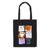 Заказать сумку в Москве. Сумка Странные кошки от ELENA ZHARINOVA - готовые дизайны и нанесение принтов.