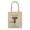 Заказать сумку в Москве. Сумка Свободный кот  от arkip9@gmail.com - готовые дизайны и нанесение принтов.