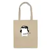Заказать сумку в Москве. Сумка Крутой Пингвин от fanart - готовые дизайны и нанесение принтов.