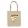 Заказать сумку в Москве. Сумка Пицца Навсегда (Pizza Forever) от coolmag - готовые дизайны и нанесение принтов.