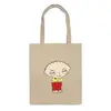 Заказать сумку в Москве. Сумка Stewie Griffin от YellowCloverShop - готовые дизайны и нанесение принтов.