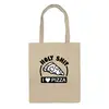 Заказать сумку в Москве. Сумка Люблю Пиццу (Pizza) от originals - готовые дизайны и нанесение принтов.