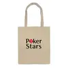 Заказать сумку в Москве. Сумка PokerStars от YellowCloverShop - готовые дизайны и нанесение принтов.