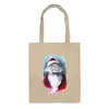 Заказать сумку в Москве. Сумка Funny Santa от syntheticcyborg - готовые дизайны и нанесение принтов.