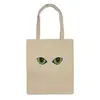 Заказать сумку в Москве. Сумка Глаза кота сквозь смотрят от PolinaPo - готовые дизайны и нанесение принтов.