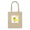 Заказать сумку в Москве. Сумка Солнечный кот от galkagalka - готовые дизайны и нанесение принтов.