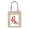 Заказать сумку в Москве. Сумка рыба стилизованная от alik6464@mail.ru - готовые дизайны и нанесение принтов.