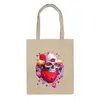 Заказать сумку в Москве. Сумка Heart Skull от Дана Столыпина - готовые дизайны и нанесение принтов.
