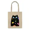 Заказать сумку в Москве. Сумка космический кот от queen  - готовые дизайны и нанесение принтов.