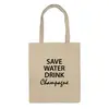 Заказать сумку в Москве. Сумка Save Water от Pinky-Winky - готовые дизайны и нанесение принтов.