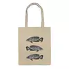 Заказать сумку в Москве. Сумка Три Рыбы от Alexey Evsyunin - готовые дизайны и нанесение принтов.