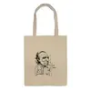 Заказать сумку в Москве. Сумка Чарльз Буковски(Charles Bukowski) от Easy-store - готовые дизайны и нанесение принтов.