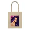 Заказать сумку в Москве. Сумка Девушка на пурпурном фоне от Мария Никитина - готовые дизайны и нанесение принтов.