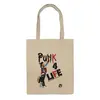Заказать сумку в Москве. Сумка Punk 4 Life от skynatural - готовые дизайны и нанесение принтов.