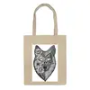 Заказать сумку в Москве. Сумка волк (wolf) от mariedamn - готовые дизайны и нанесение принтов.