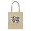 Заказать сумку в Москве. Сумка Street Fighter #mini Chuni & Sakura от StreetMag - готовые дизайны и нанесение принтов.
