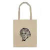 Заказать сумку в Москве. Сумка Альберт Эйнштейн от YellowCloverShop - готовые дизайны и нанесение принтов.