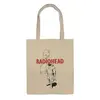 Заказать сумку в Москве. Сумка Radiohead  от geekbox - готовые дизайны и нанесение принтов.
