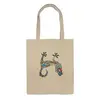 Заказать сумку в Москве. Сумка Яркий геккон от Альсима Рыжеватова - готовые дизайны и нанесение принтов.