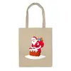 Заказать сумку в Москве. Сумка Дед Мороз с подарками от Виктор Гришин - готовые дизайны и нанесение принтов.