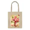 Заказать сумку в Москве. Сумка Любовь и цветы! от dekuzmin5 - готовые дизайны и нанесение принтов.